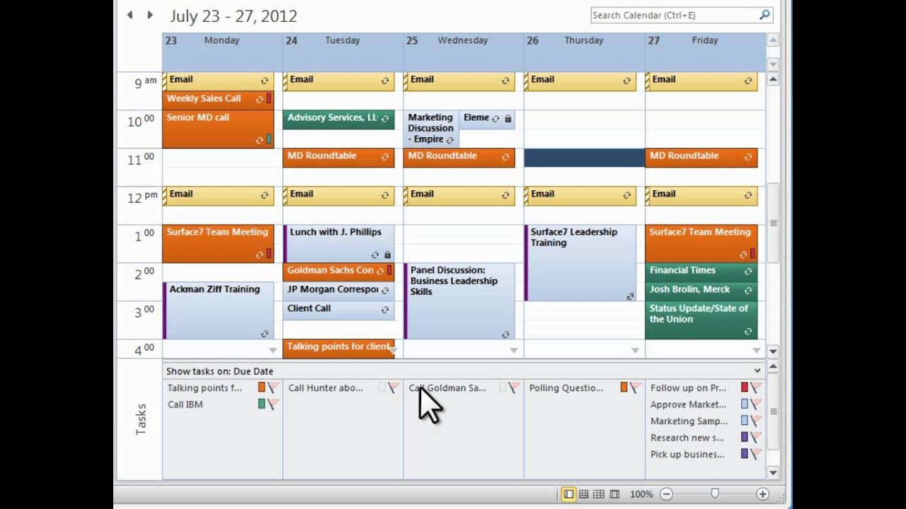 see tasks on outlook calendar for mac